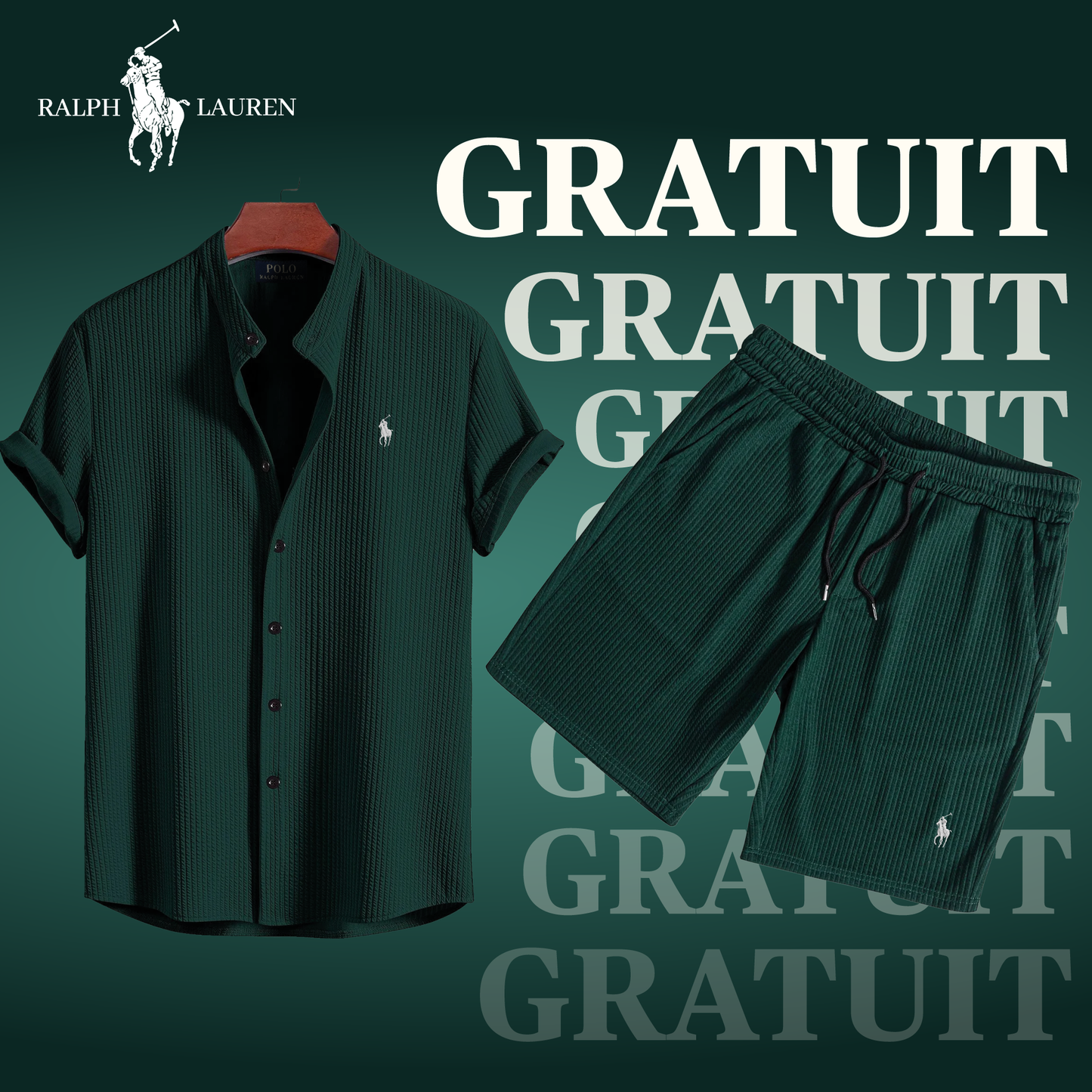 OFFRE D'ÉTÉ (CHEMISE ACHETÉE = SHORT OFFERT)